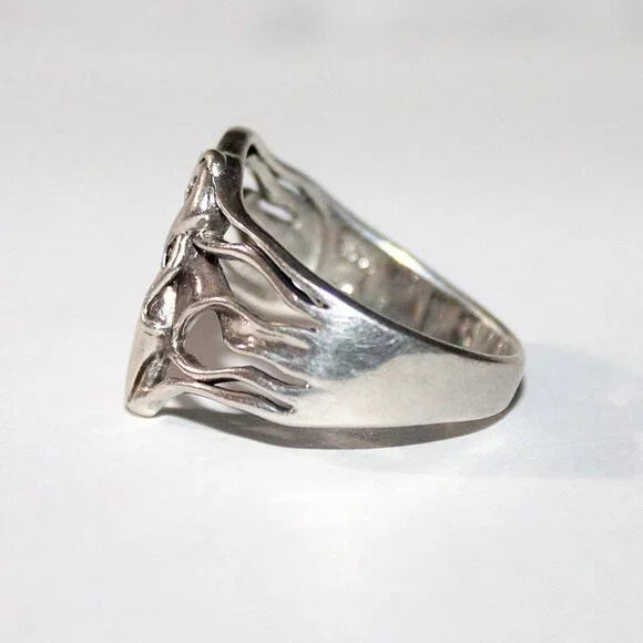 Sterling Silver Peter Stone Godess of Passion Venus Ring Size 9 - Picture 2 of 8